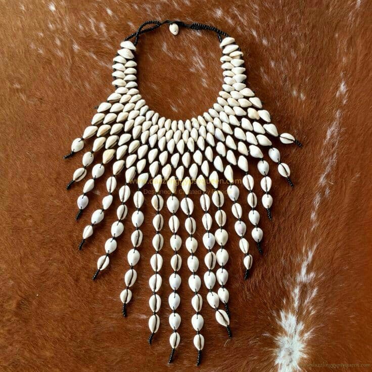 cowrie shell necklaces 