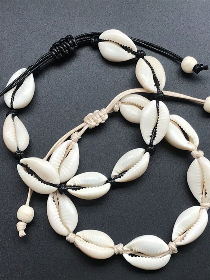 cowrie shell braclets